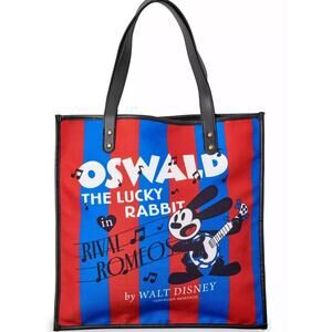 Walt Disney 100th Anniversary Tote Bag Oswald Lucky Rabbit Canvas Rival Romeos